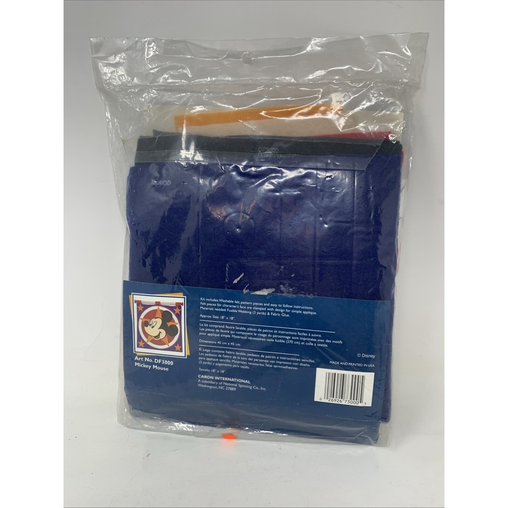 Mickey Unlimited Felt Fabric Applique Kit - Picture 3 of 3